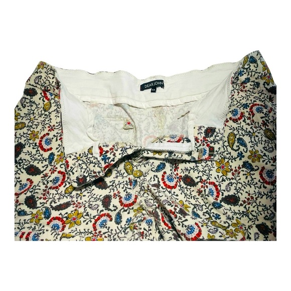 Women's Dear John Multicolored Paisely Print Summer Shorts Size 33 - Picture 6 of 11